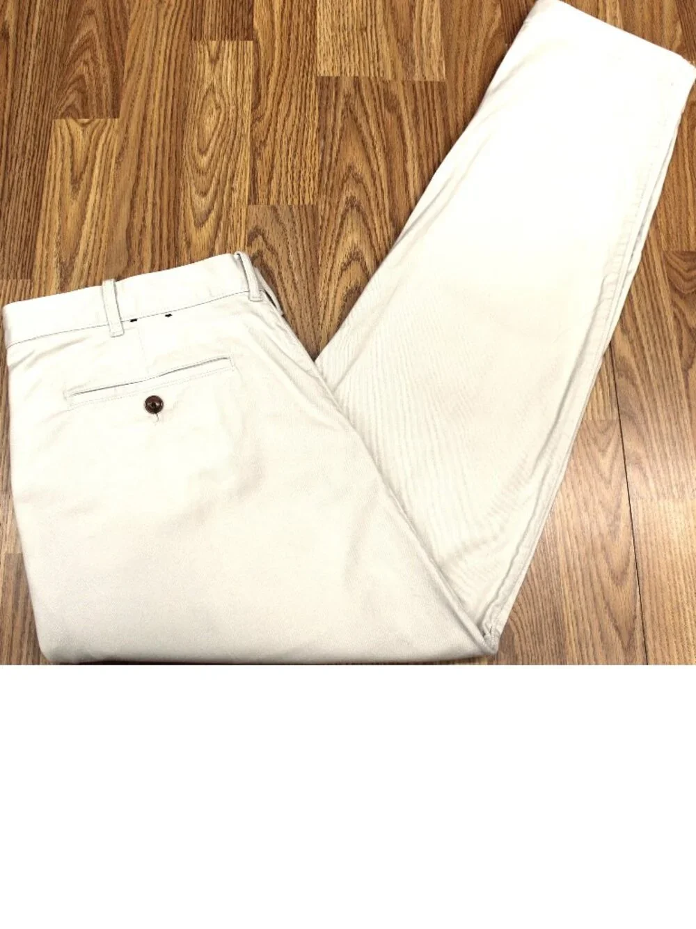 38x32 J.CREW SLIM FIT PANT COTTON/SPANDEX LIGHT KHAKI Sz 38W x 32L
